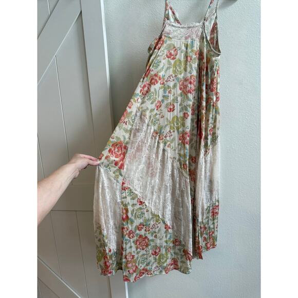 Free People NWT Intimately First Date Boho Printed Maxi Slip Dress | Size M - Picture 6 of 16